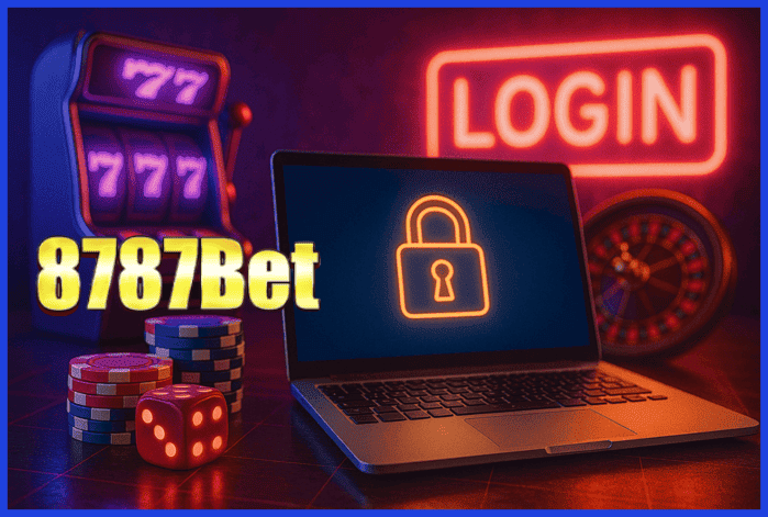 Passo a passo de registro e login na plataforma 8787BET